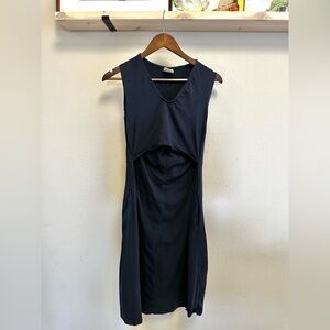 Boob Design breastfeeding friendly navy dress